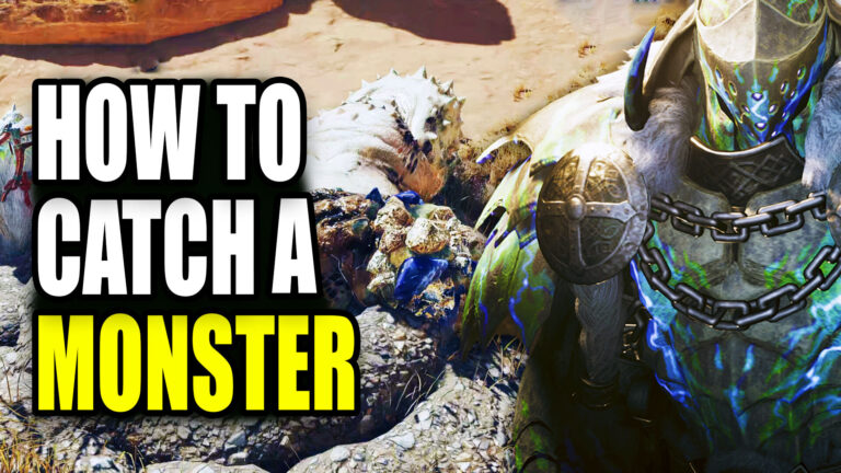 How to Capture A Monster in Monster Hunter Wilds