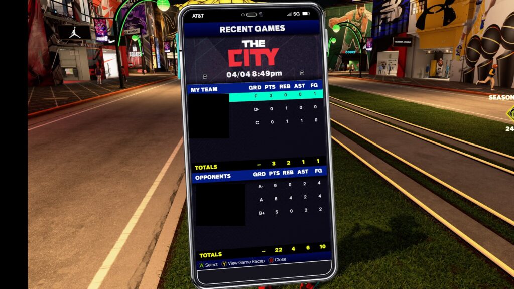 nba 2k25 NBA 2K25 Recent Games