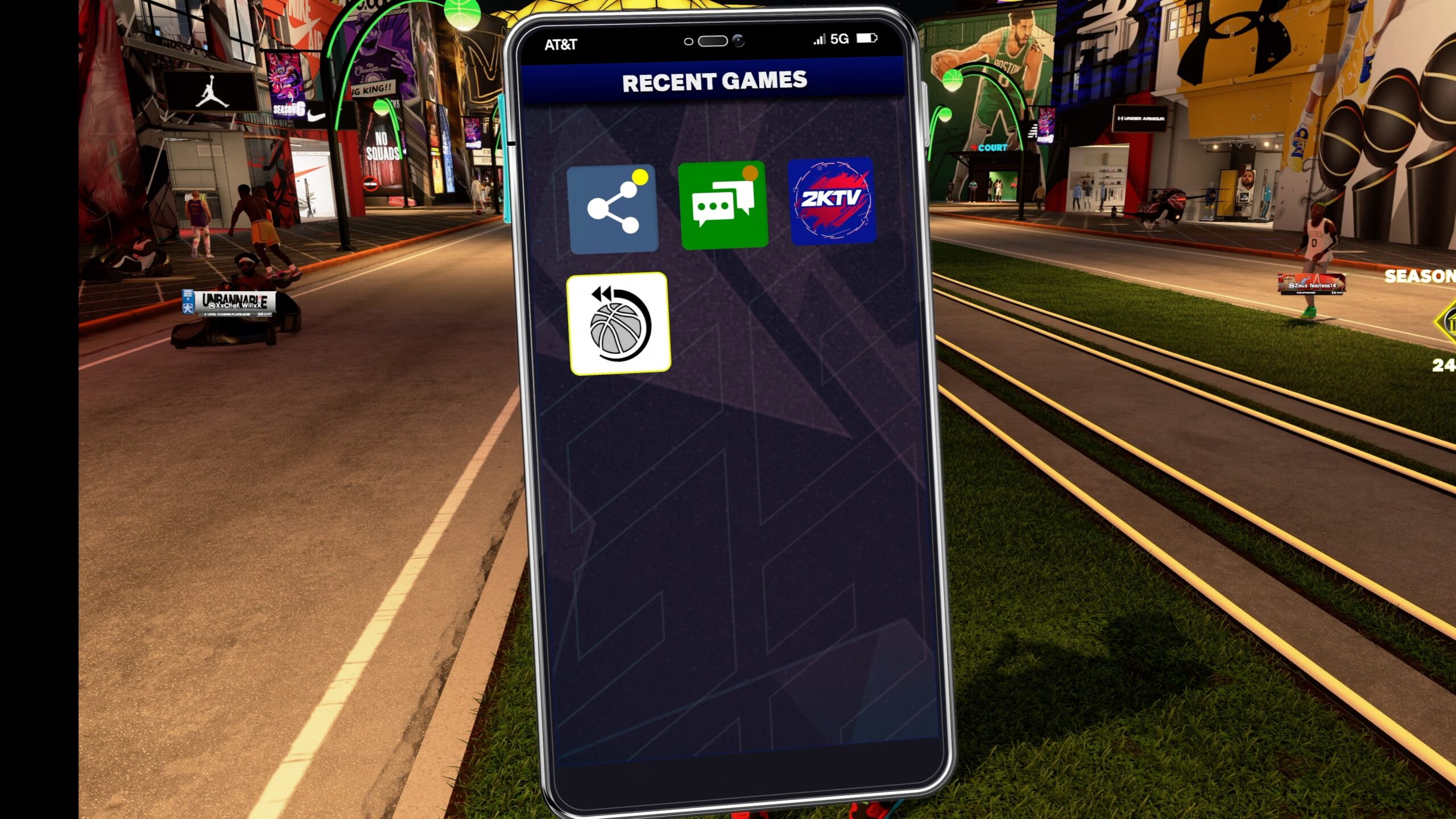 NBA 2K25 Recent Games NBA 2K25 Recent Games