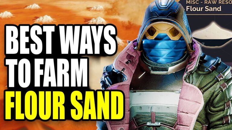 How to get flour sand in dune awakening