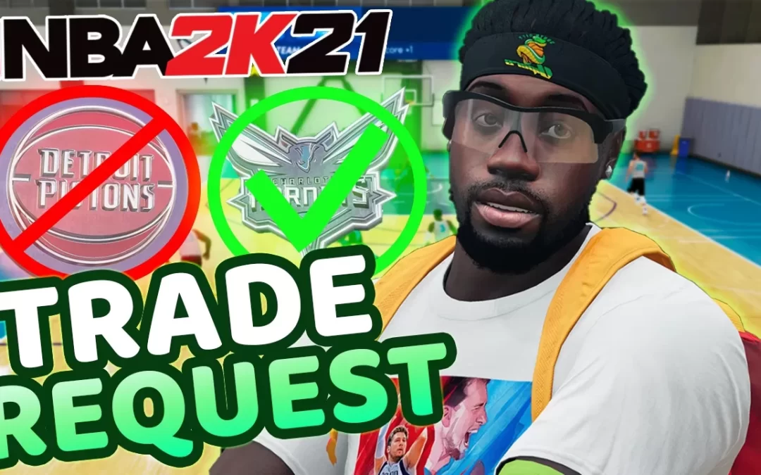 NBA 2k22 How to request a trade