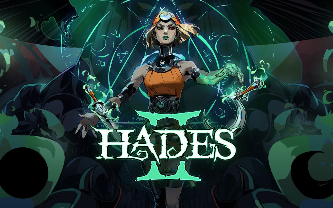 Hades II key art showing Melinoë with logo on Xbox Game Pass