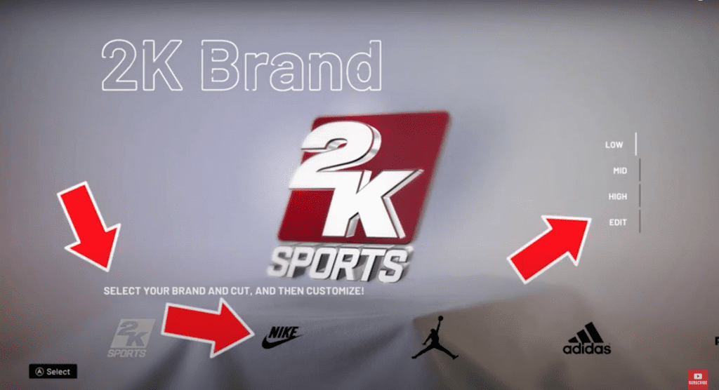 2K Brand sign in NBA 2K20