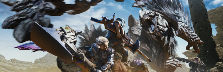 MONSTER HUNTER WILDS key art