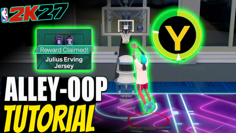 How to easily complete 250 alley-oops in NBA 2K27 for badge progression